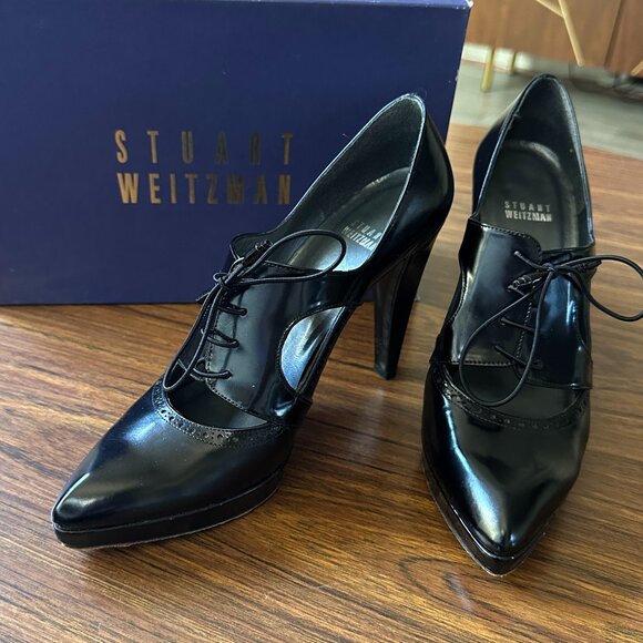 Vintage Stuart Weitzman Cambridge Heels - Picture 2 of 6